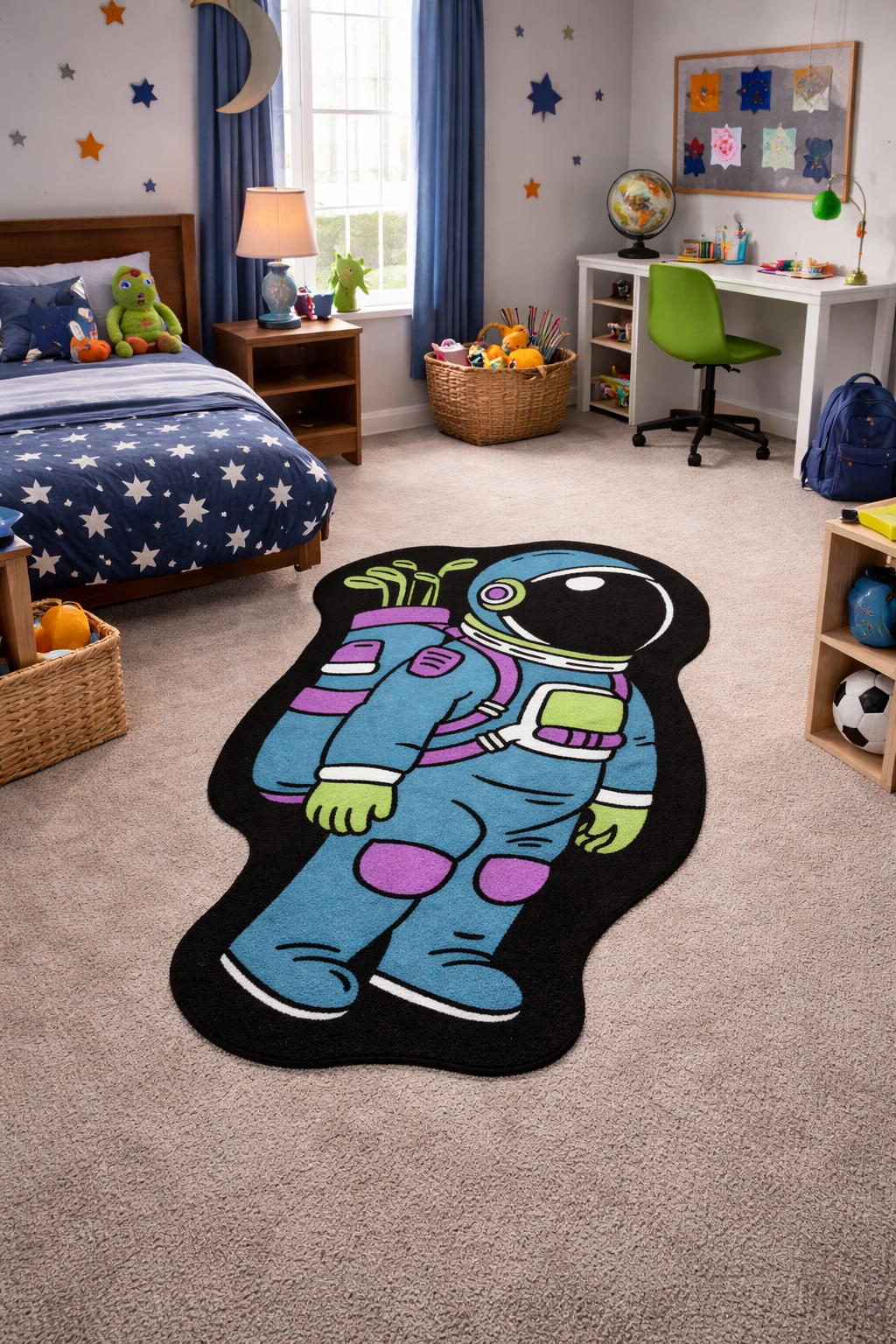 Astronaut Walker | Golf Shop Mat | Cart Accessory