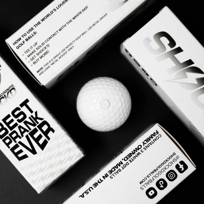 BUY 3 GET 1 FREE BUNDLE - SHOCK'D Golf Balls