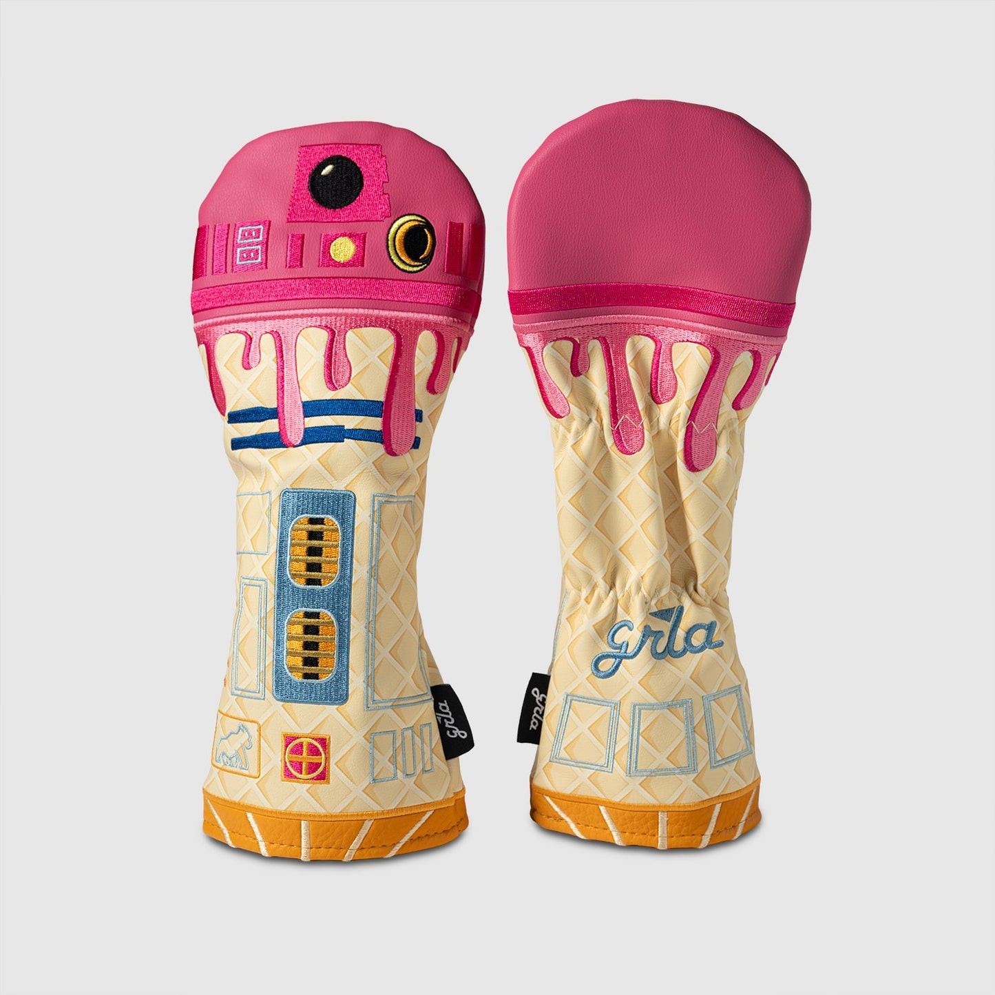 Pink Ice Cream Robot