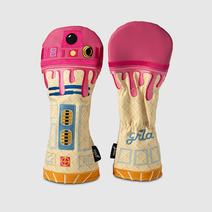 Pink Ice Cream Robot
