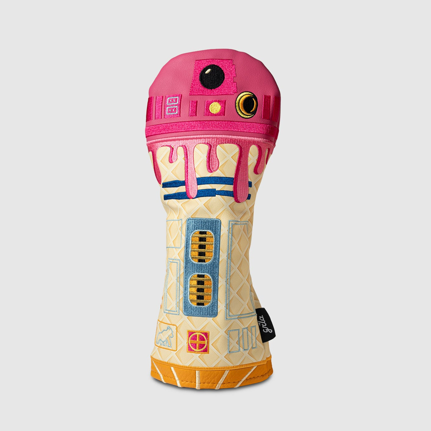 Pink Ice Cream Robot