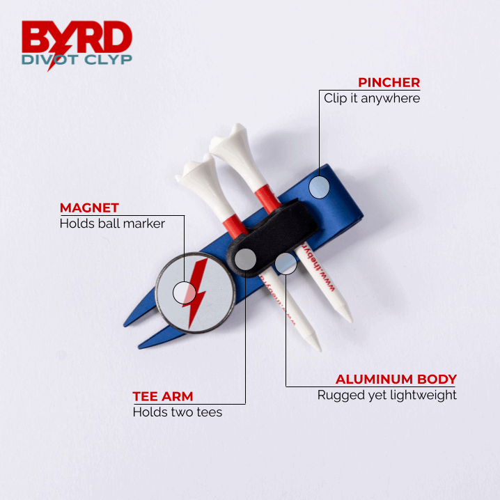 THE BYRD CADDIE CLYP ⛧ Black