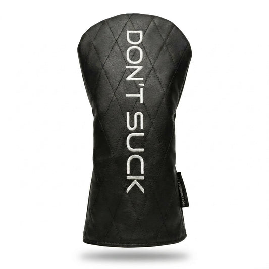 Don’t Suck™ Driver Headcover — Premium Black Diamond Quilted Fit (460cc)