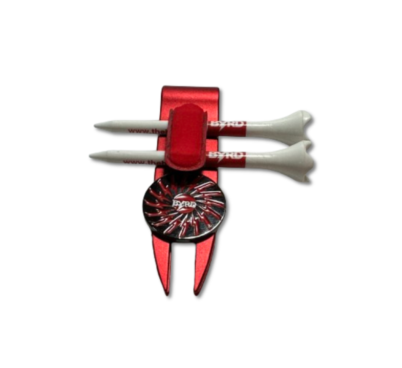 THE BYRD CADDIE CLYP ⛧ Red